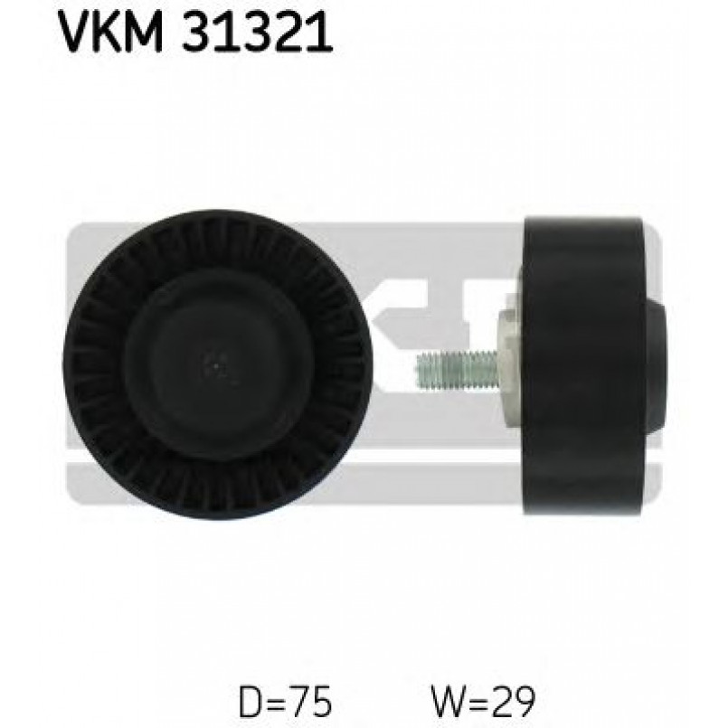 VKM 31321 SKF Ролик модуля натягувача ременя